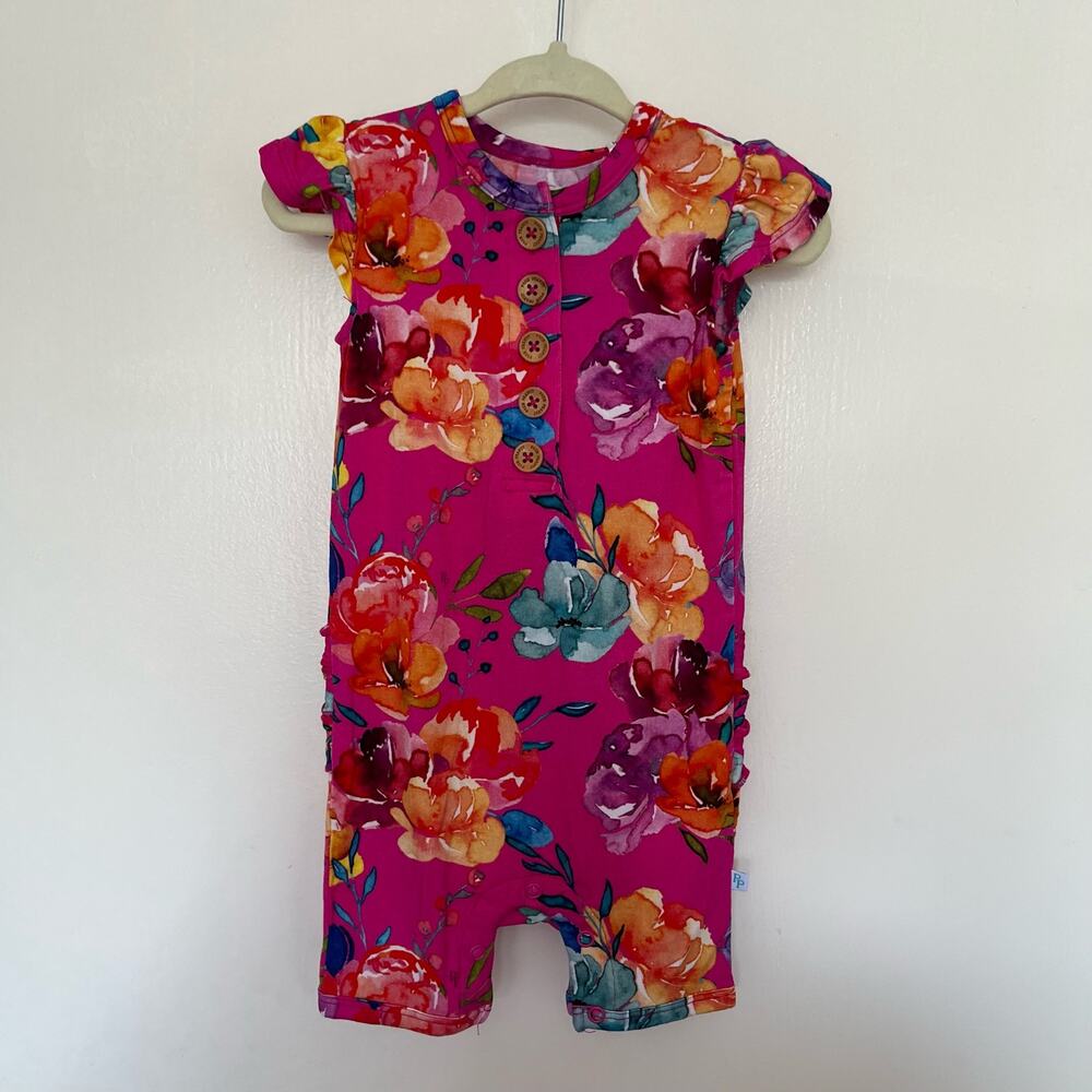 Posh Peanut Aminatu Romper 6-9m NWT